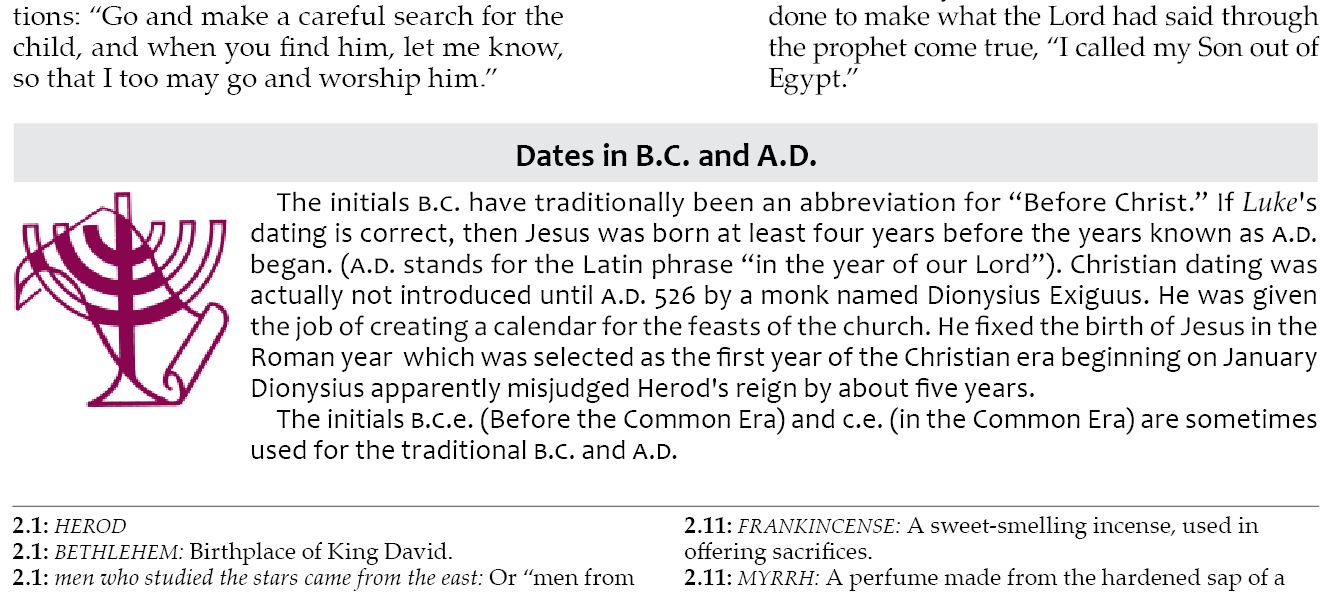 Matthew 2.4 (CEV Learning Bible)