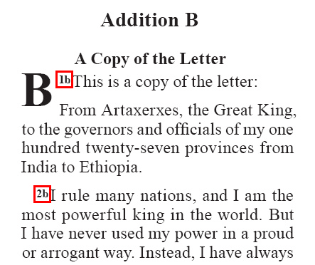 Esther-Greek 3.14-15 ('Addition B') (CEV - adapted)
