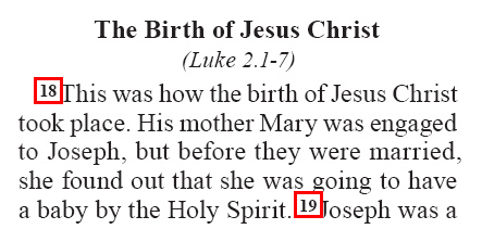 Matthew 1.18-19