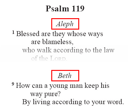 Psalm 119 (NIV)