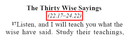 Proverbs 22.17 (GNT)