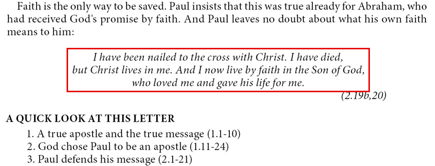 Introduction to Galatians (CEV)
