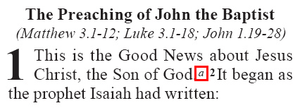 Mark 1.1 (caller) (GNT)